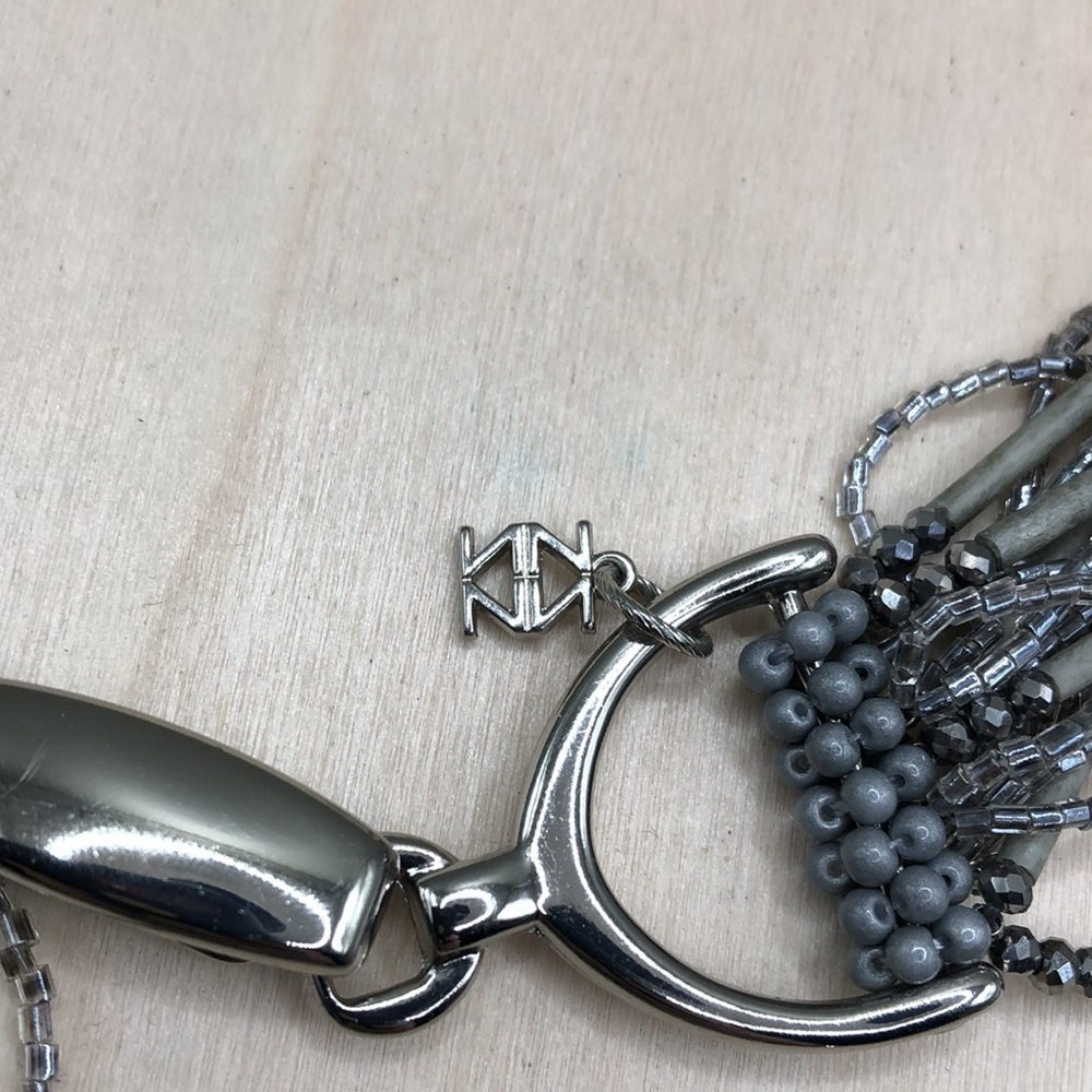 Statement Style Multi Layer Draped Waterfall Bead… - image 5